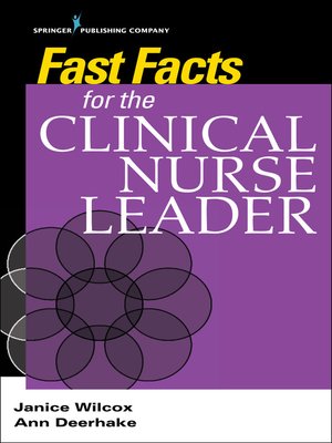 cover image of Fast Facts for the Clinical Nurse Leader